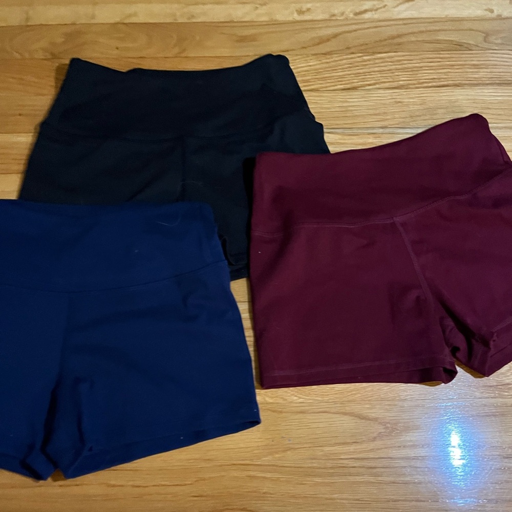 3 Biker Shorts ALL SIZE SMALL